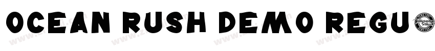 Ocean Rush DEMO Regu字体转换